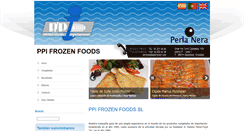 Desktop Screenshot of ppifrozen.com
